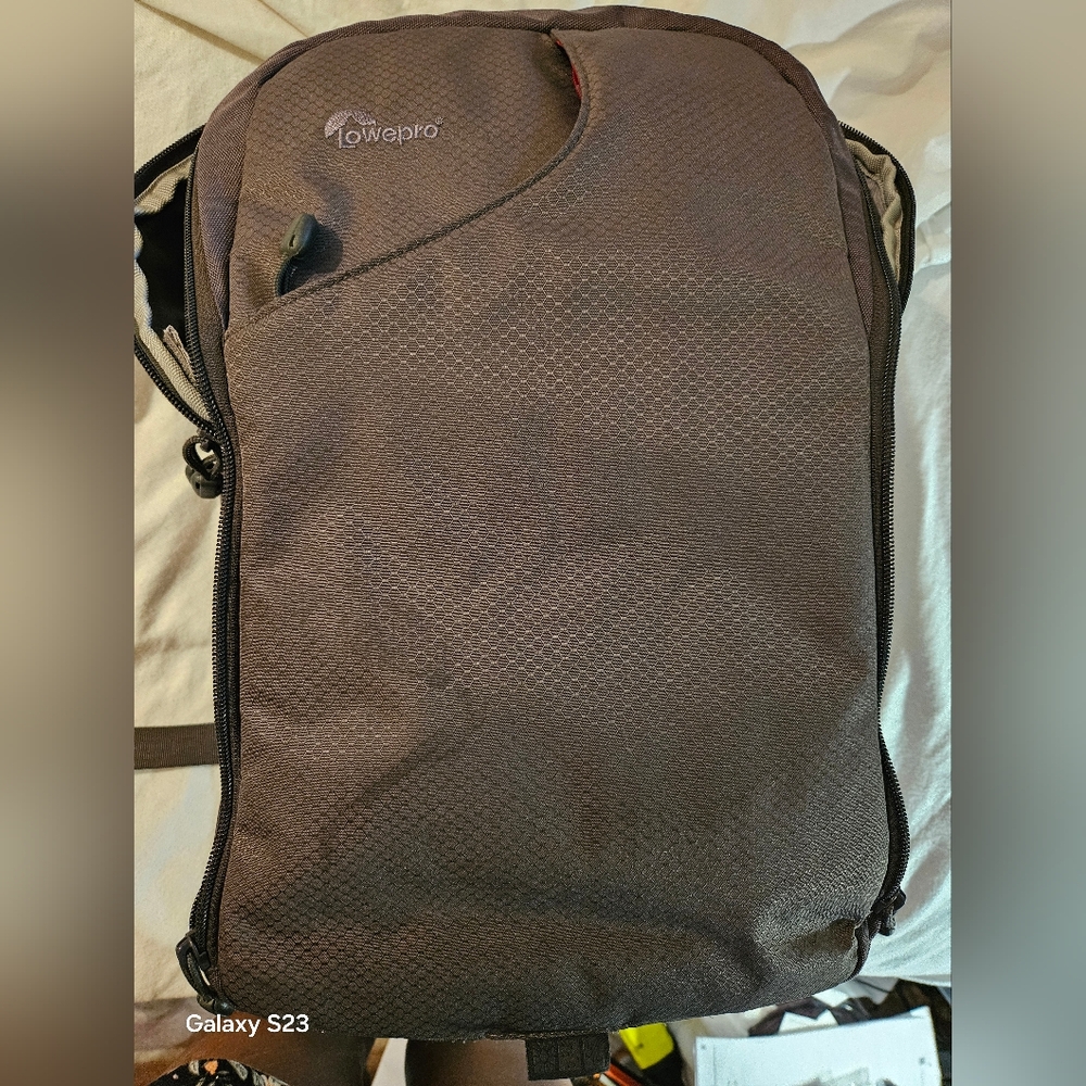 Incase Black Backpack for photograhers